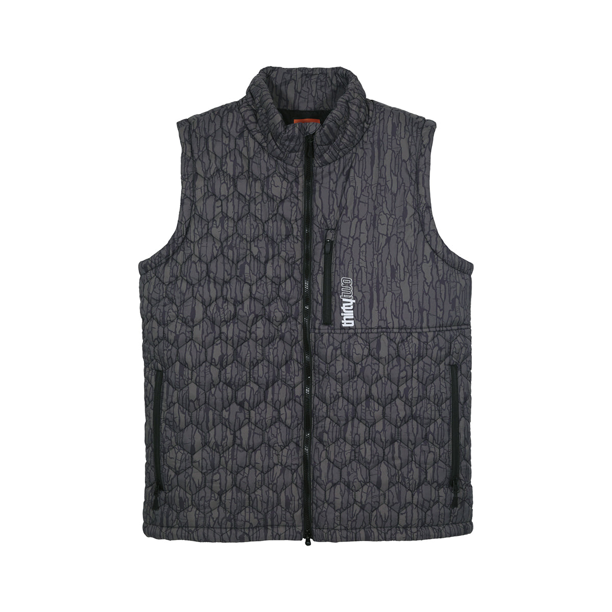 CHAQUETA VEST THIRTYTWO REST STOP PUFF BLACK/CHARCOAL