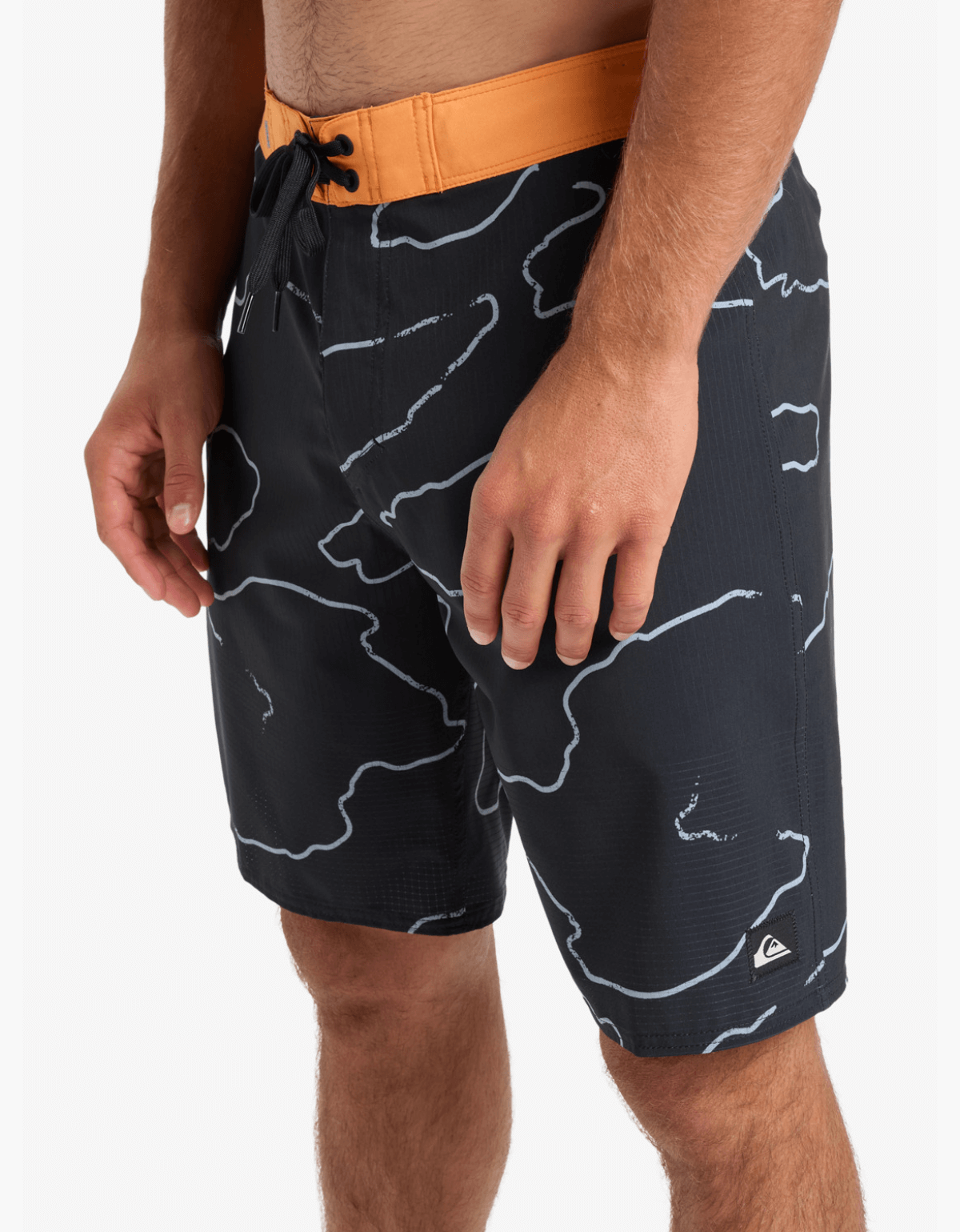 Traje de Baño Quiksilver Highline Straight 19 Black