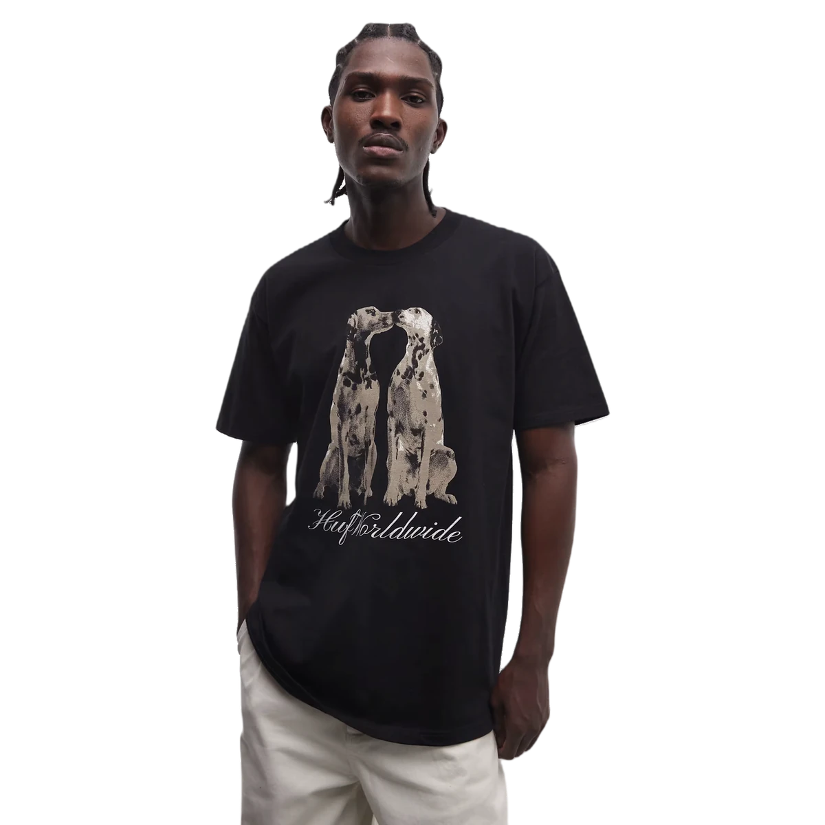 Polera HUF Dogged s/s Black