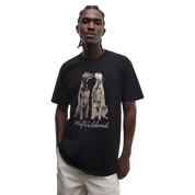 Polera HUF Dogged s/s Black