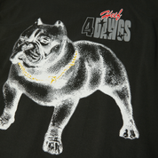 Polera HUF 4 The Dawgs S/S Tee Vintage Black