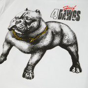 Polera HUF 4 The Dawgs S/S White