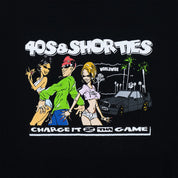 Polera 40S & SHORTIES Charget It Black