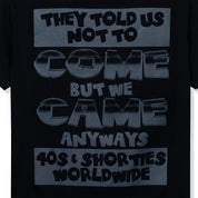 Polera 40S & SHORTIES Charget It Black
