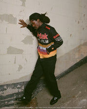 CHAQUETA HUF X KODAK POLE POSITION RACING BLK