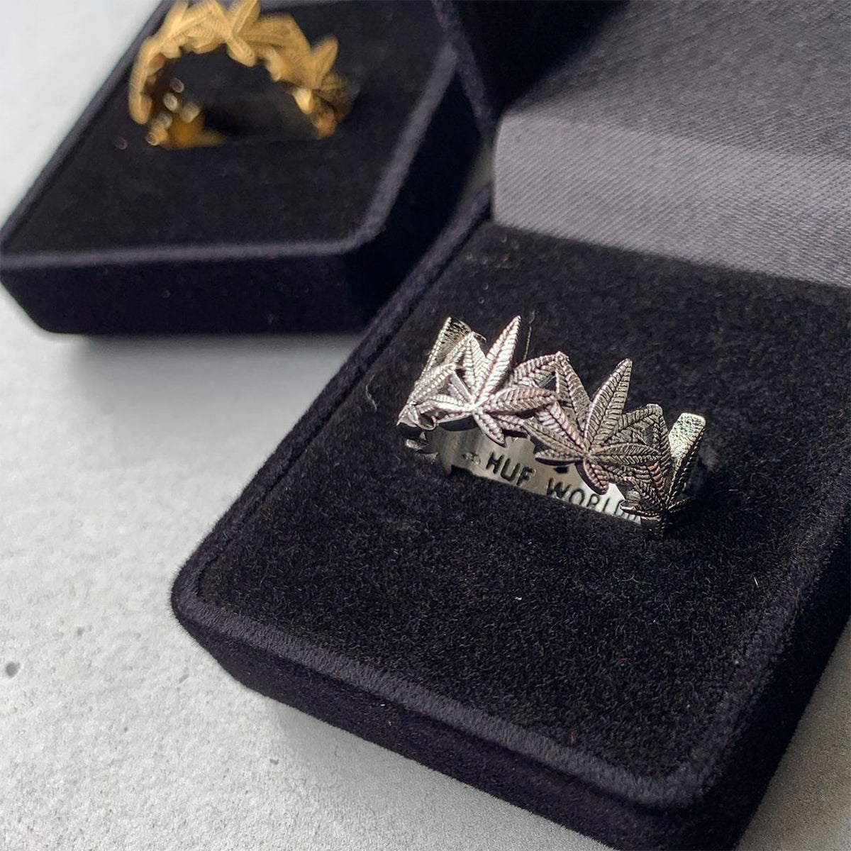 ANILLO HUF PLANTLIFE SILVER