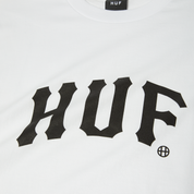 Polera HUF Arch S/S Tee White