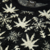 Chaleco HUF Arctic Plantlife Crewneck Black