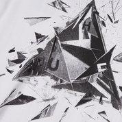 POLERA HUF AUTO GLASS S/S WHITE