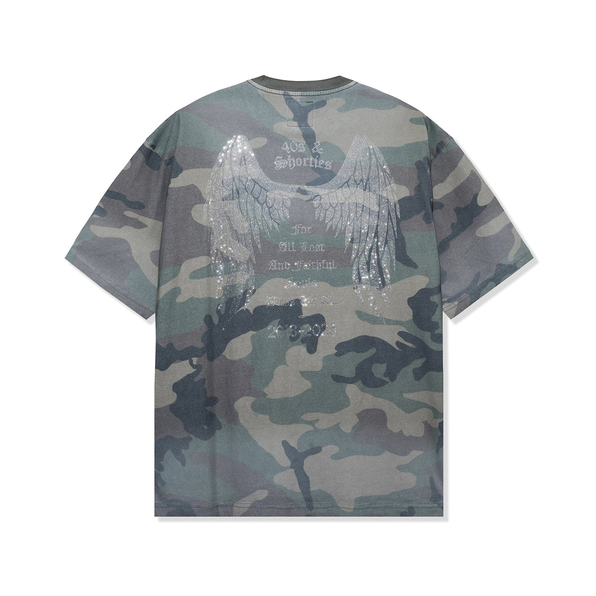 Polera 40S & SHORTIES Angel Wings Camo