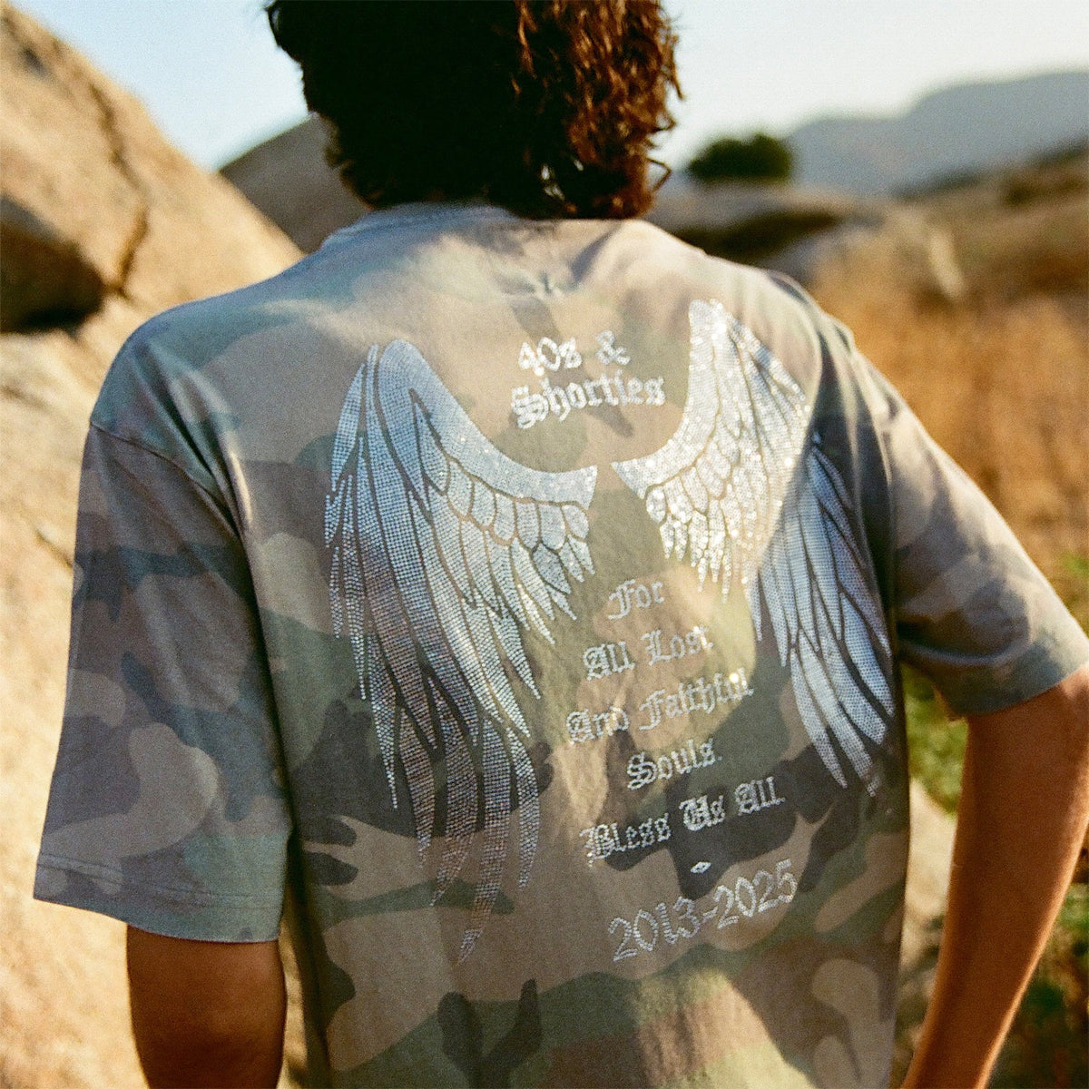 Polera 40S & SHORTIES Angel Wings Camo