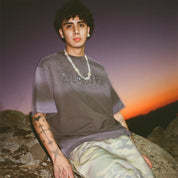 Polera 40S & SHORTIES Angel Wings Charcoal