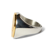Anillo HUF Token Signet Ring Gold