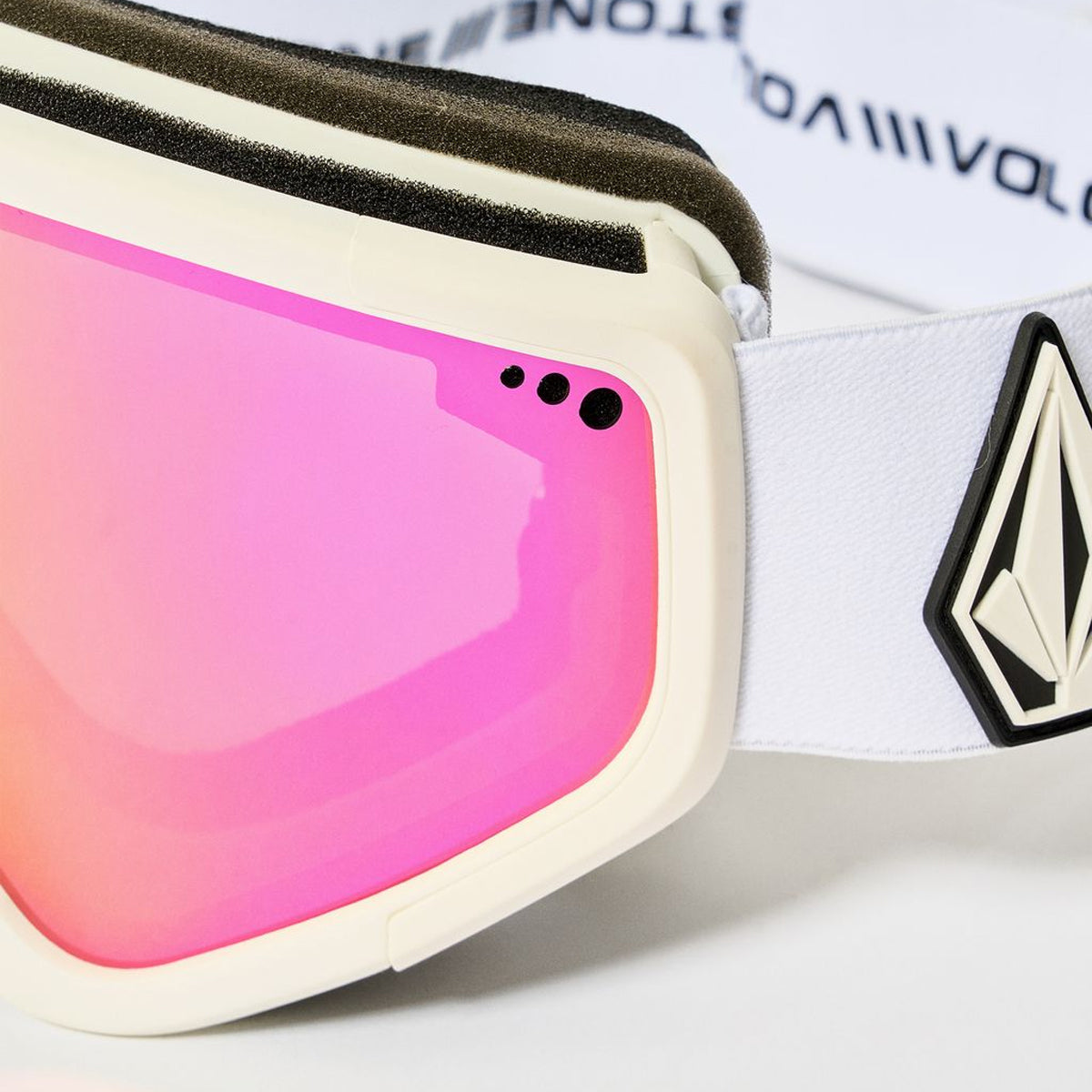 Antiparras VOLCOM Attunga Matte White / Pink Chrome (PV)