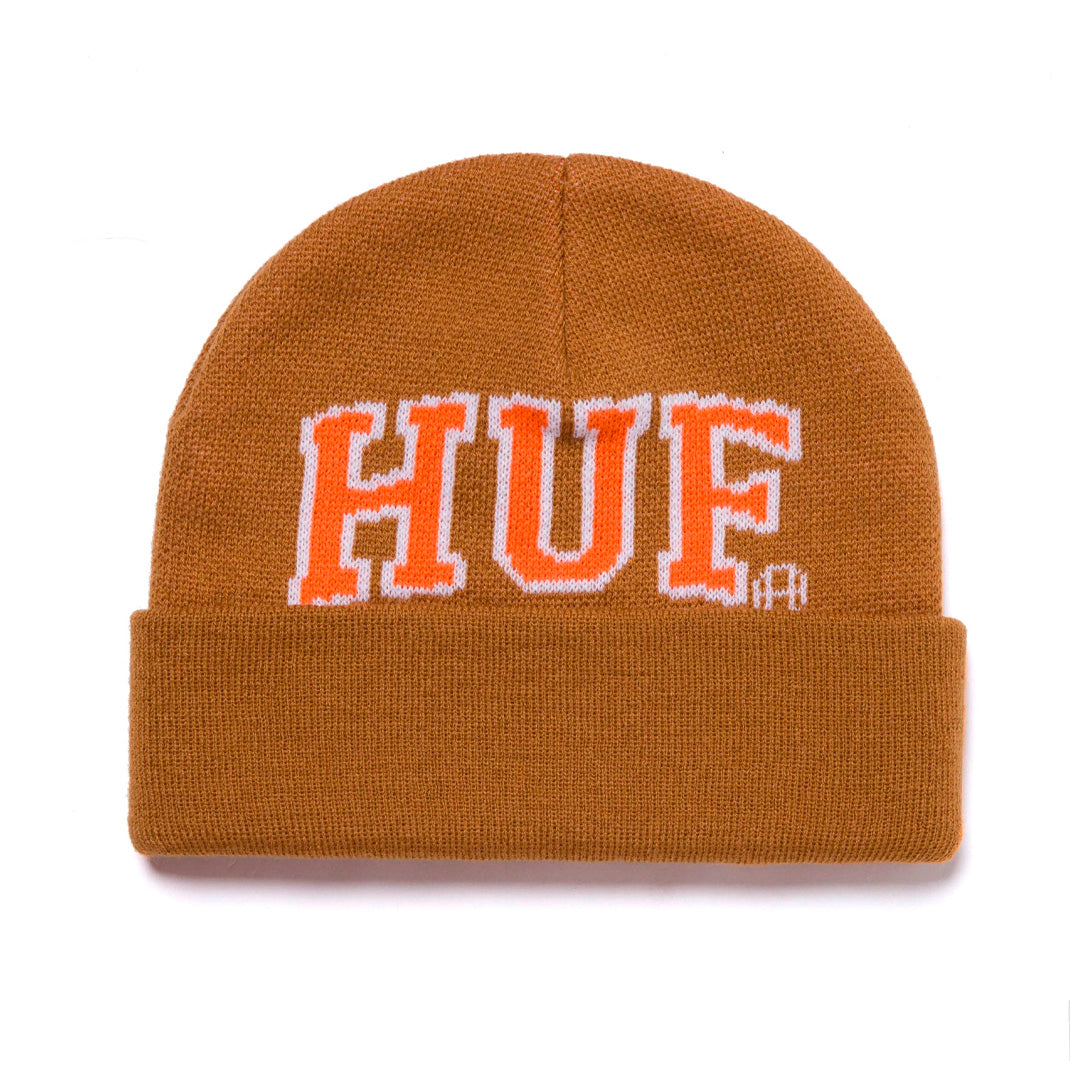 BEANIE HUF ARCH LOGO CHOCO