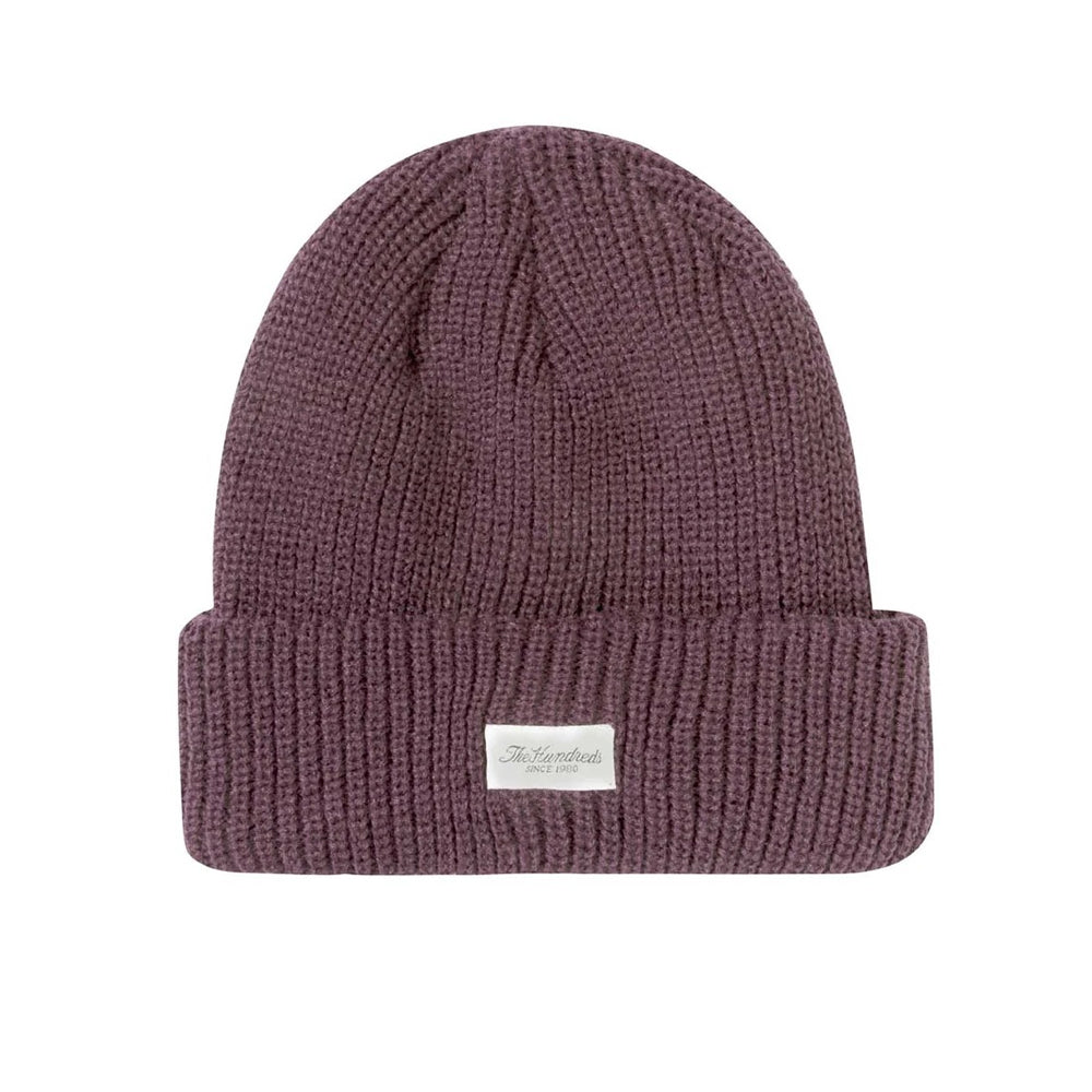 BEANIE THE HUNDREDS F22 CRISP DUSTY PURPLE