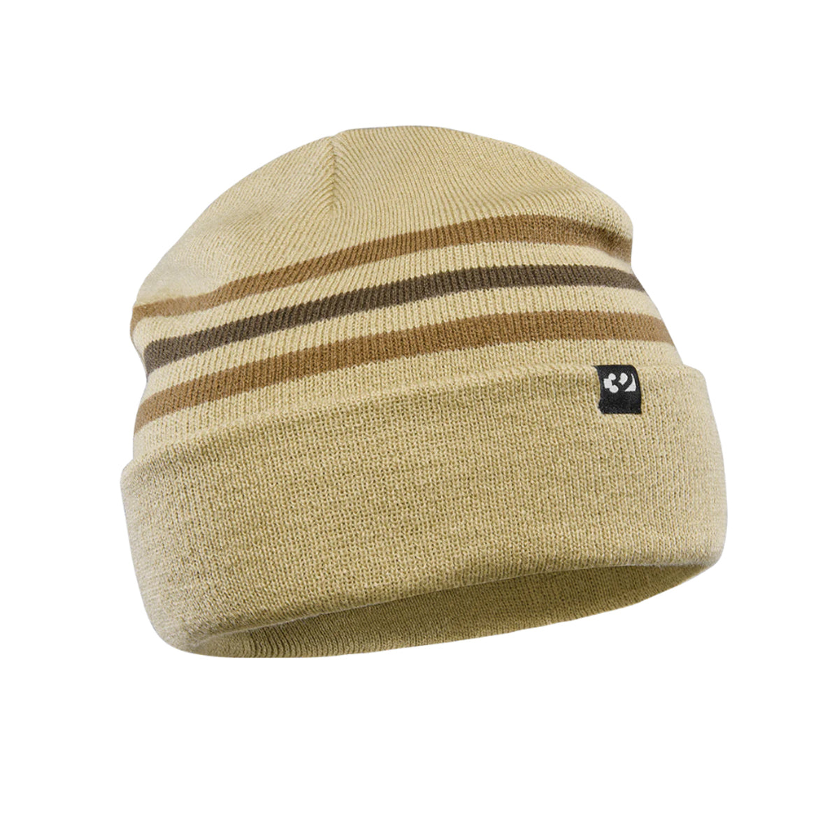 BEANIE THIRTYTWO 32 STRIPE TAN