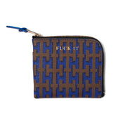 BILLETERA PILLAR ZIP WALLET BROWN