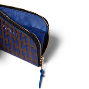 BILLETERA PILLAR ZIP WALLET BROWN
