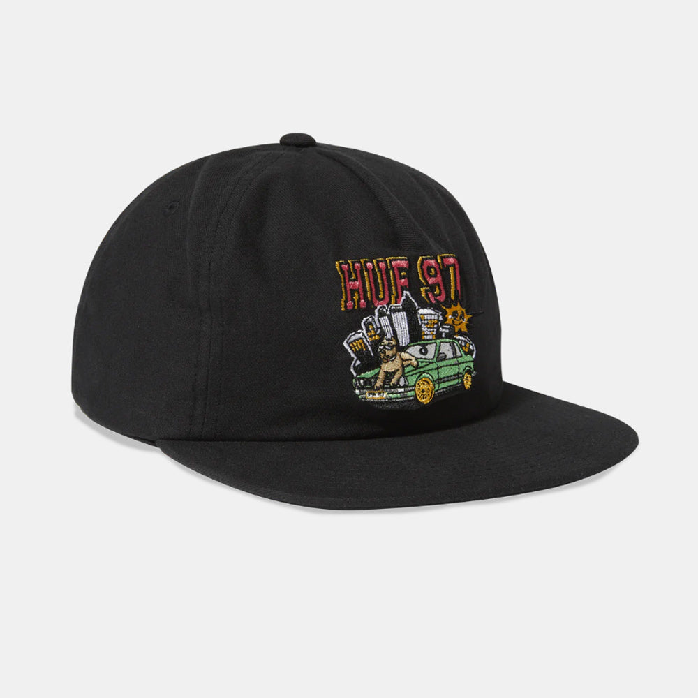 CAP HUF BLAZIN' JAMS SNAPBACK BLACK