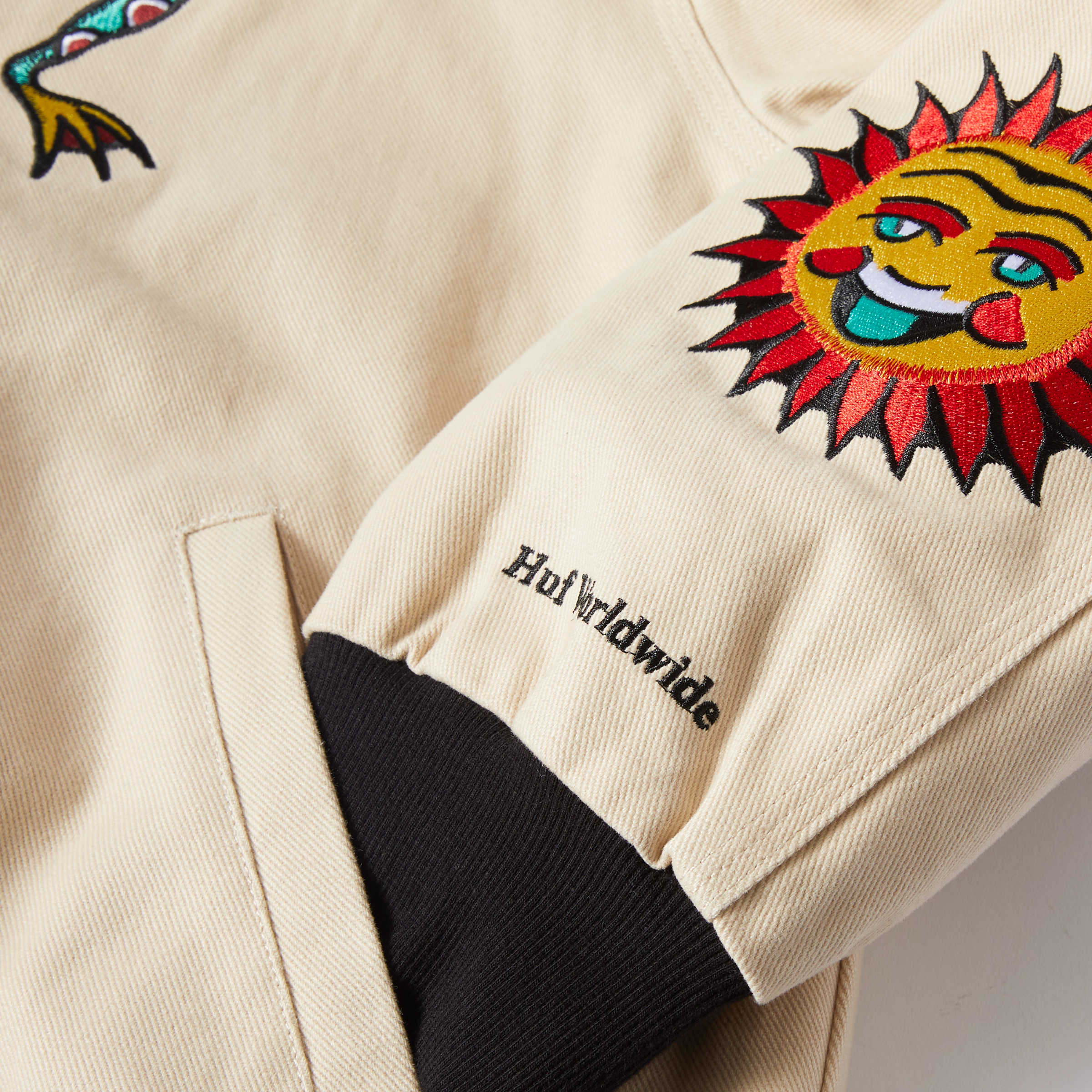 CHAQUETA HUF BLEDSOE WORK NATURAL