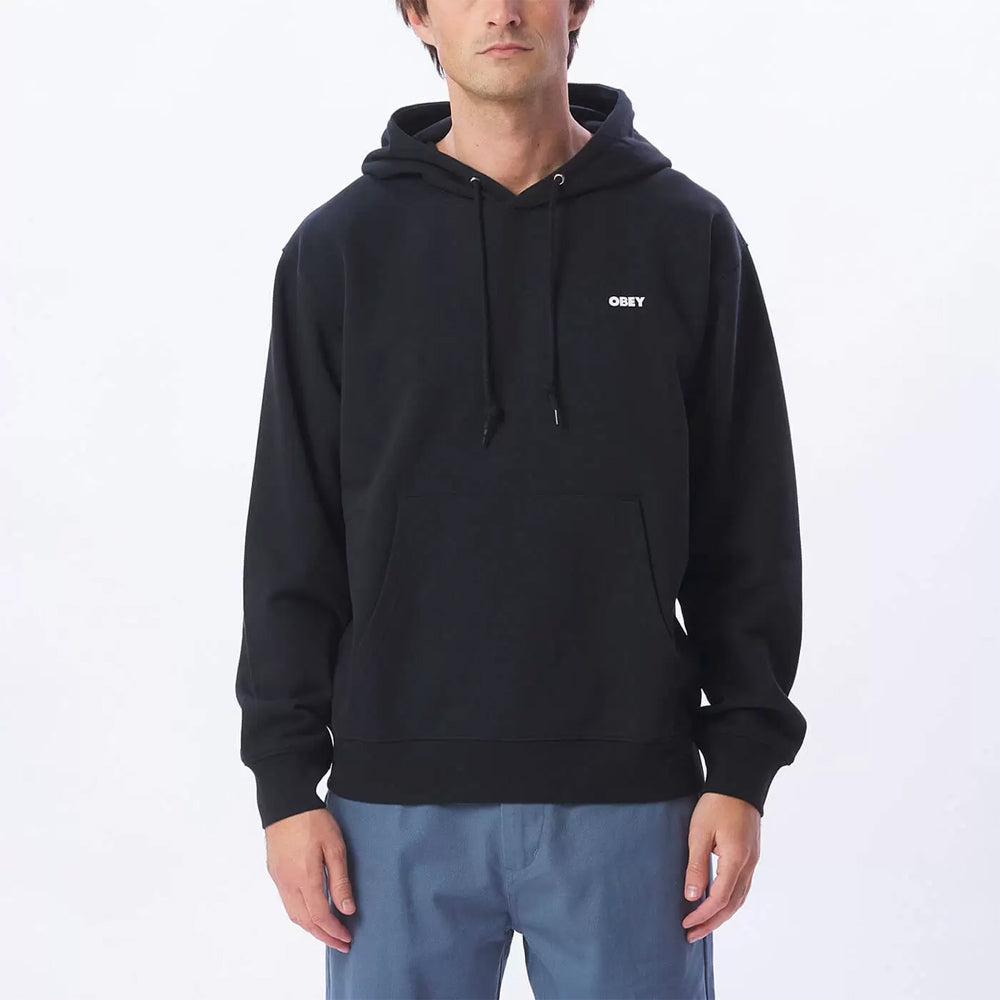 POLERON OBEY BOLD HOOD BLACK