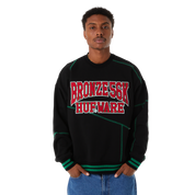 POLERON HUF X BRONZE56K HUFWARE CREWNECK BLK