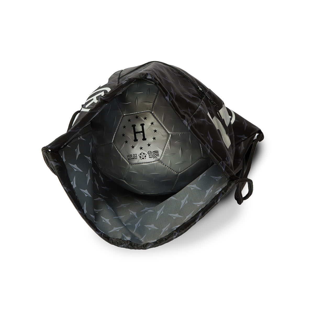 Bolso HUF FC Cinch Black O/S