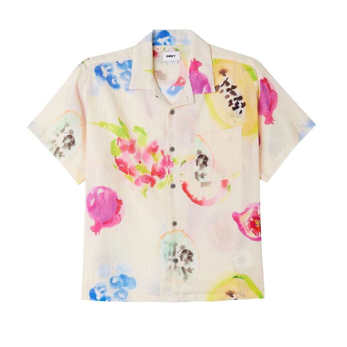 CAMISA OBEY SOFT FRUITS WOVEN BLS