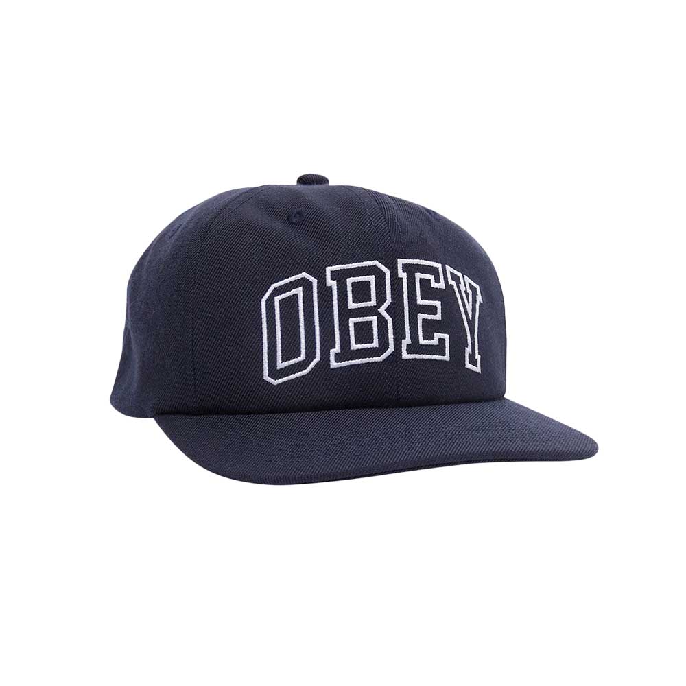 CAP OBEY RUSH 6 PANEL CLASSIC SNAP NAVY – Beta snow