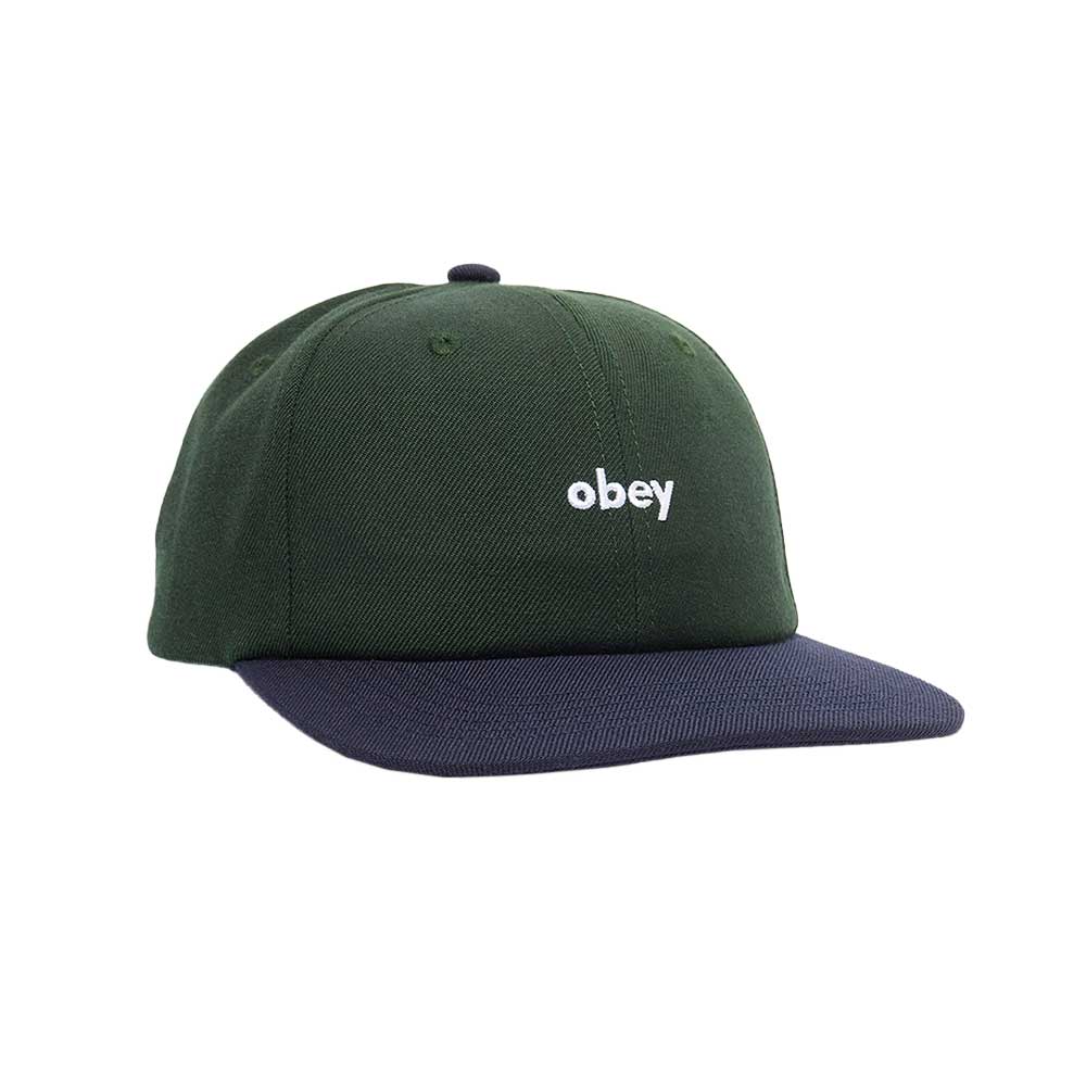 CAP OBEY SHADE 6 PANEL SNAPBACK DARK CEDAR MULTI