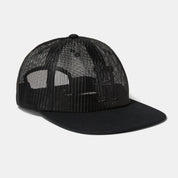 CAP HUF MESH 6 PANEL BLACK