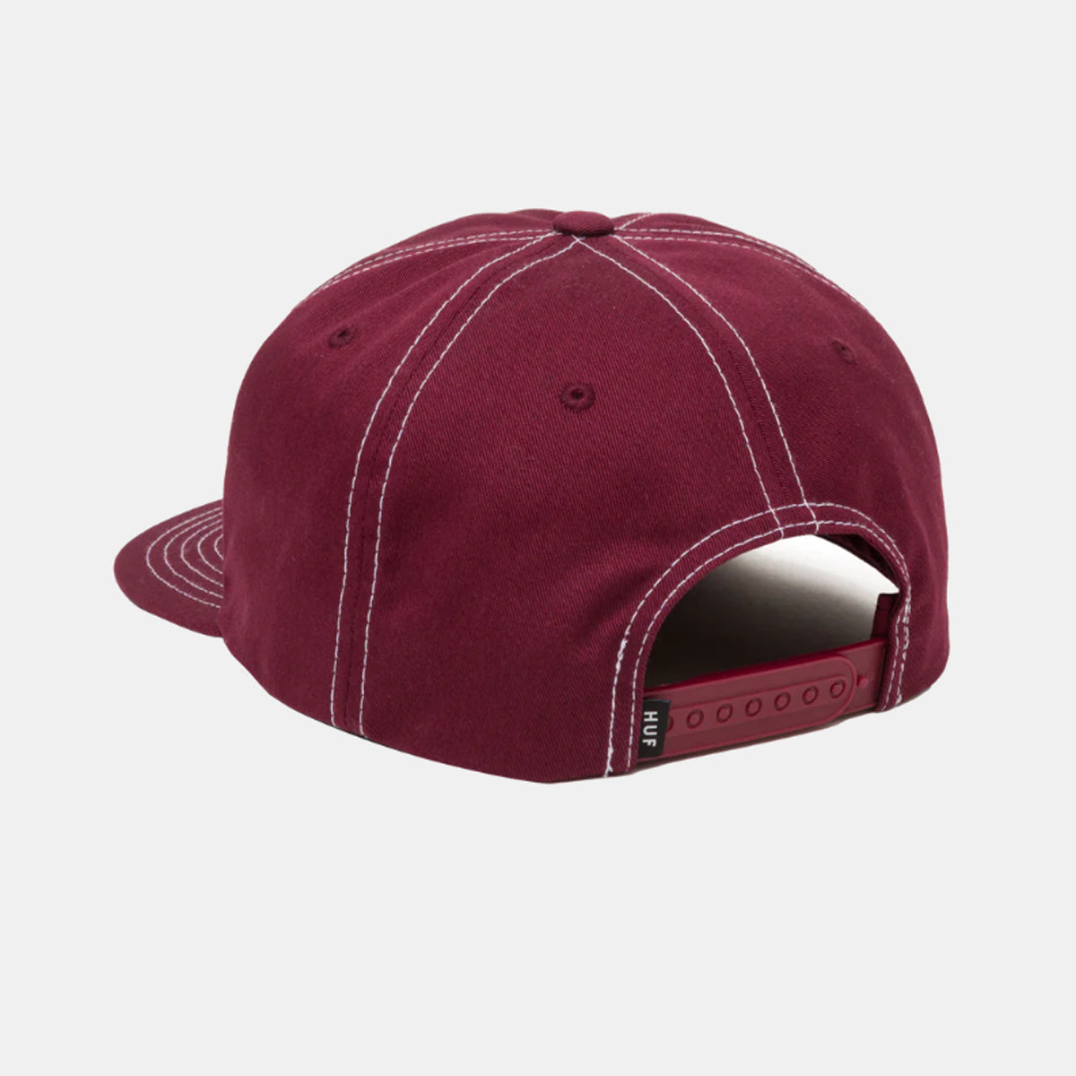 CAP HUF SET TT SNAPBACK BERRY/WHITE