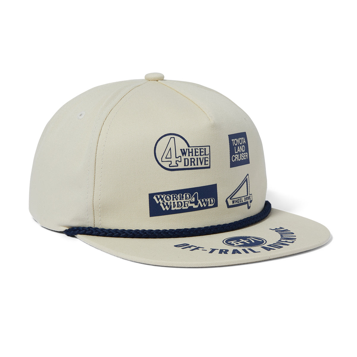 CAP HUF X TOYOTA 4 WHEEL DRIVE TRUCKER NATURAL