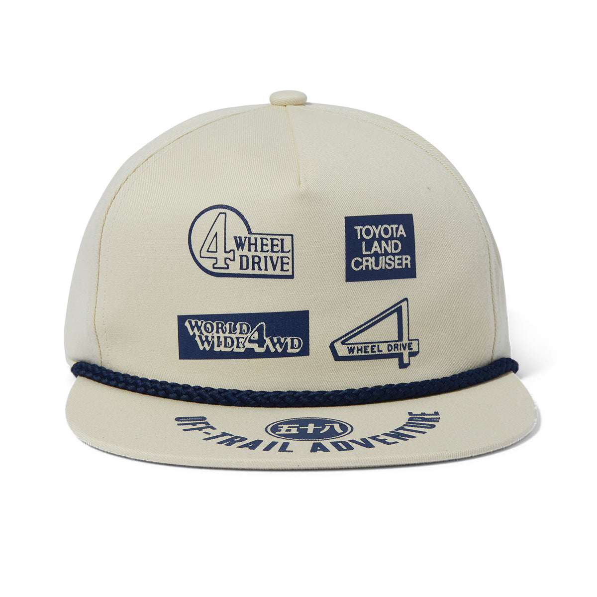 CAP HUF X TOYOTA 4 WHEEL DRIVE TRUCKER NATURAL