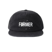 CAP FORMER LEGACY SCRATCH WASHED BLACK