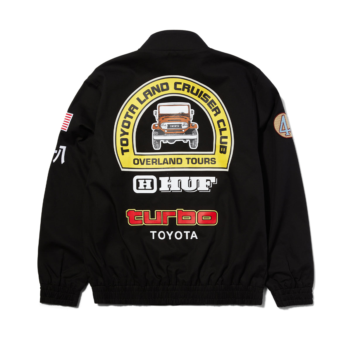 CHAQUETA HUF X TOYOTA OVERLAND TOURING BLACK