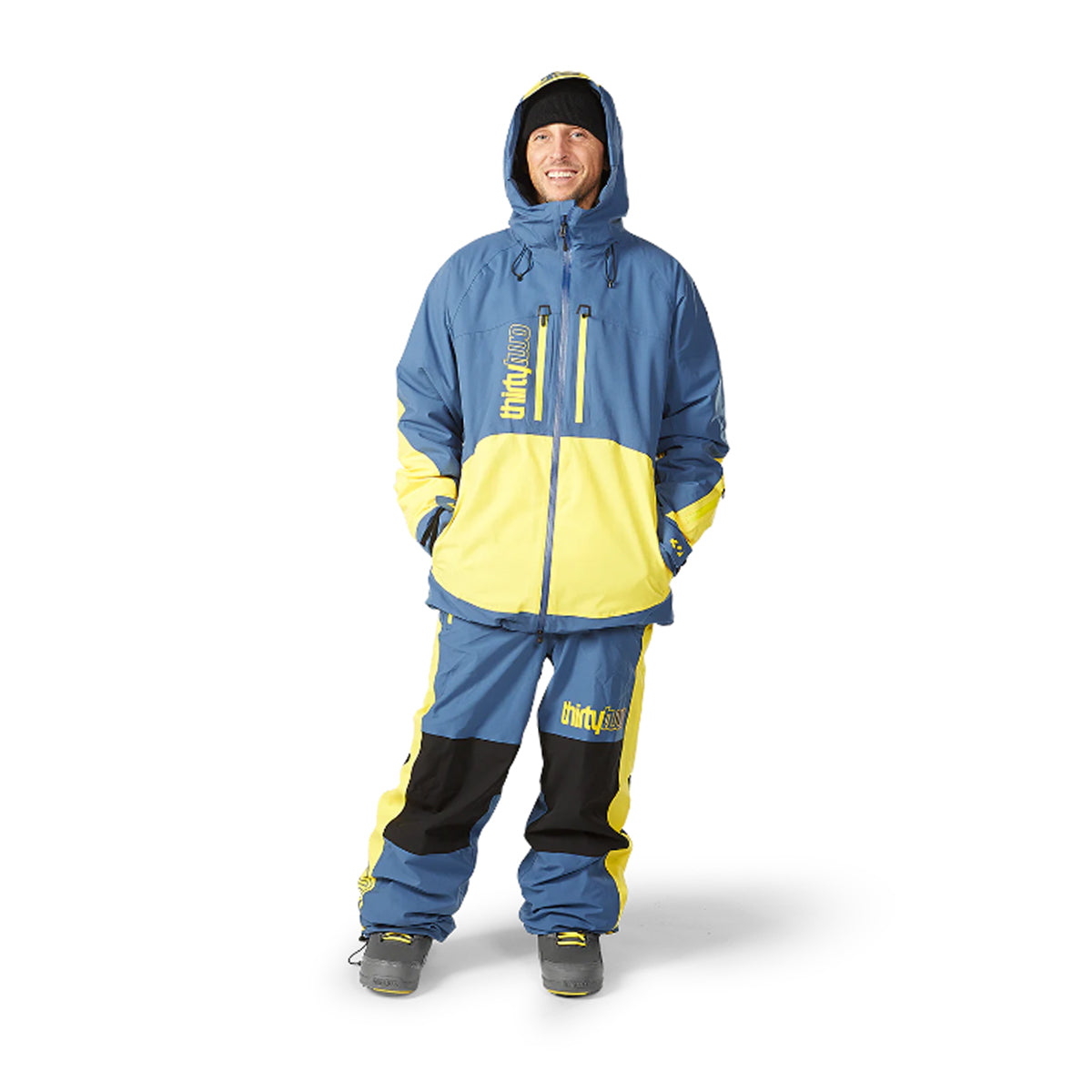 CHAQUETA THIRTYTWO LASHED INSULATED BLUE/YELLOW