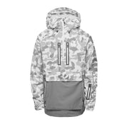 CHAQUETA THIRTYTWO LIGHT X WALKER ANORAK WHITE/CAMO