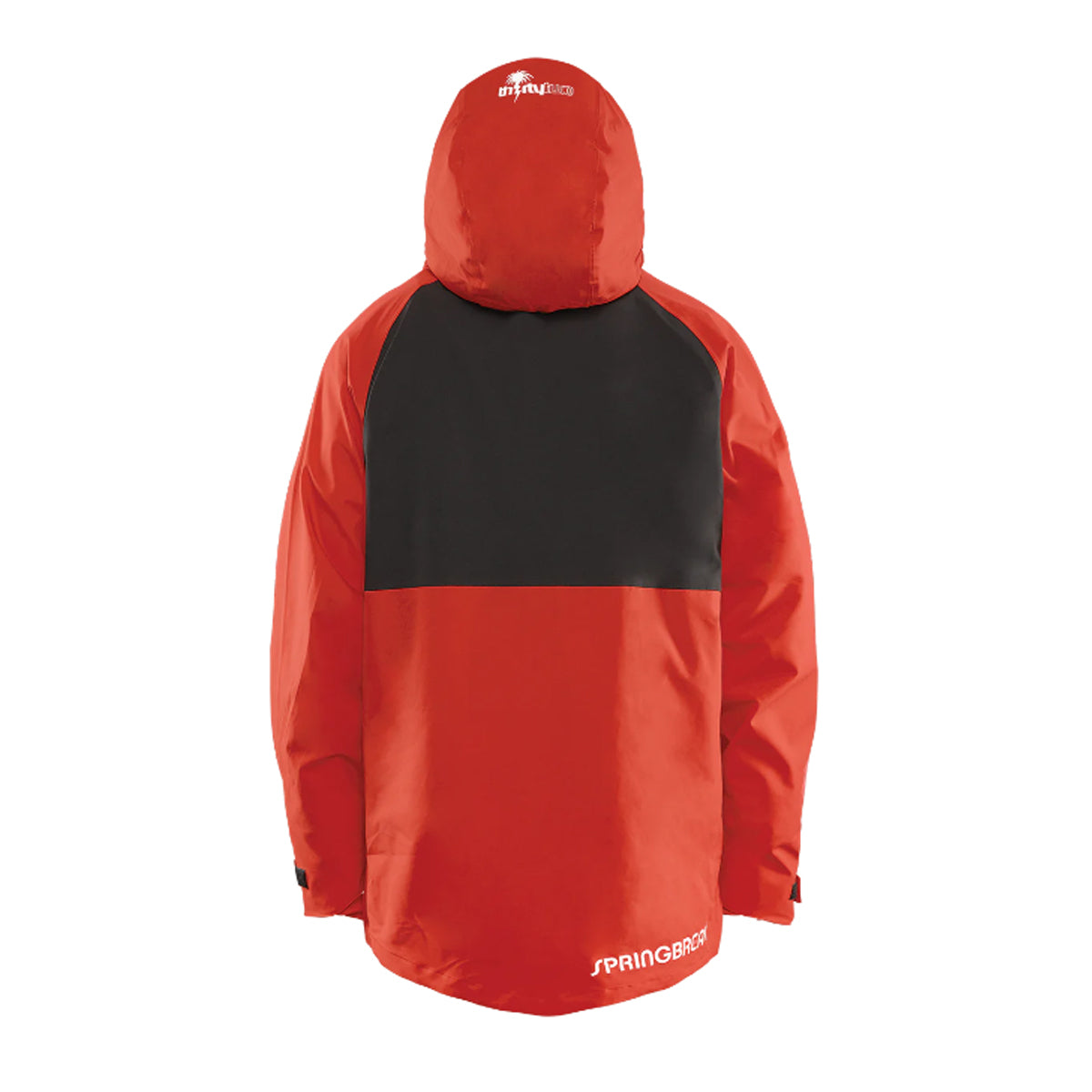 CHAQUETA THIRTYTWO SPRING BREAK X PINTAIL POWDER RED/BLACK