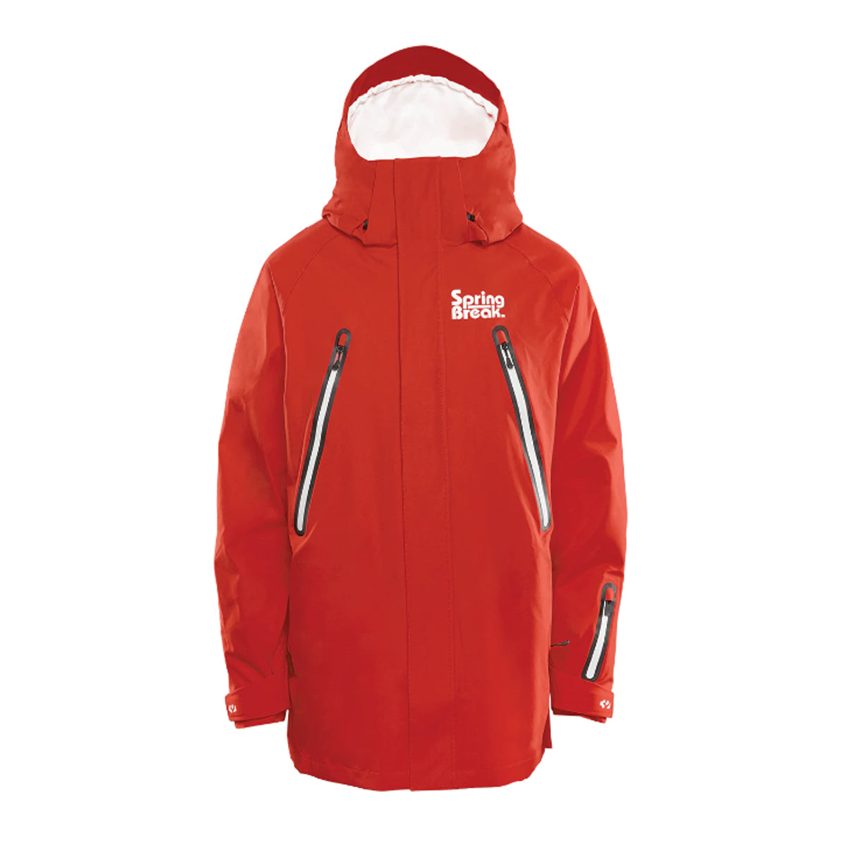 CHAQUETA THIRTYTWO SPRING BREAK X PINTAIL POWDER RED/BLACK