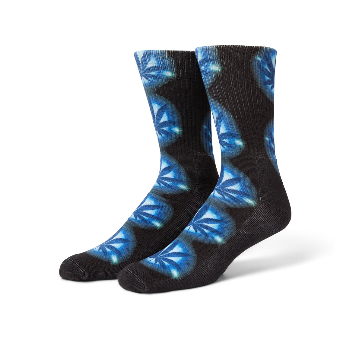 Calcetines HUF Airbrush Digital PL Black/Blue O/S