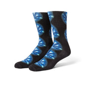 Calcetines HUF Airbrush Digital PL Black/Blue O/S
