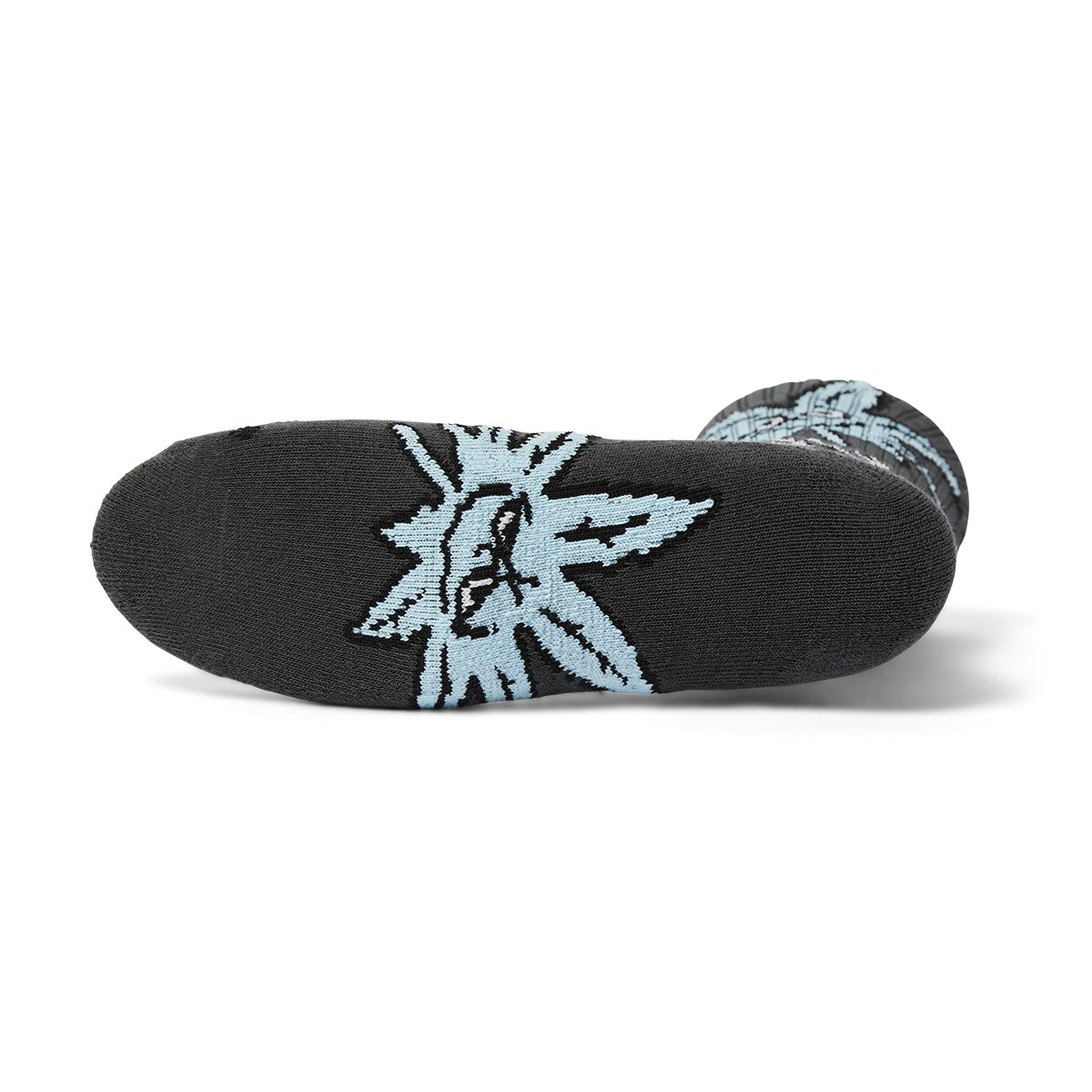 Calcetines HUF Green Buddy Snowflakes Black O/S