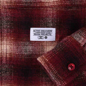 Camisa RIVVIA Off Track Check LS Red Wash