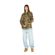 Camisa HUF Warped Camo Corduroy Shirt