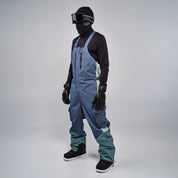 JARDINERA DE NIEVE WHITESPACE 2L CARGO INSULATED BIB SO/OCEAN BLUE