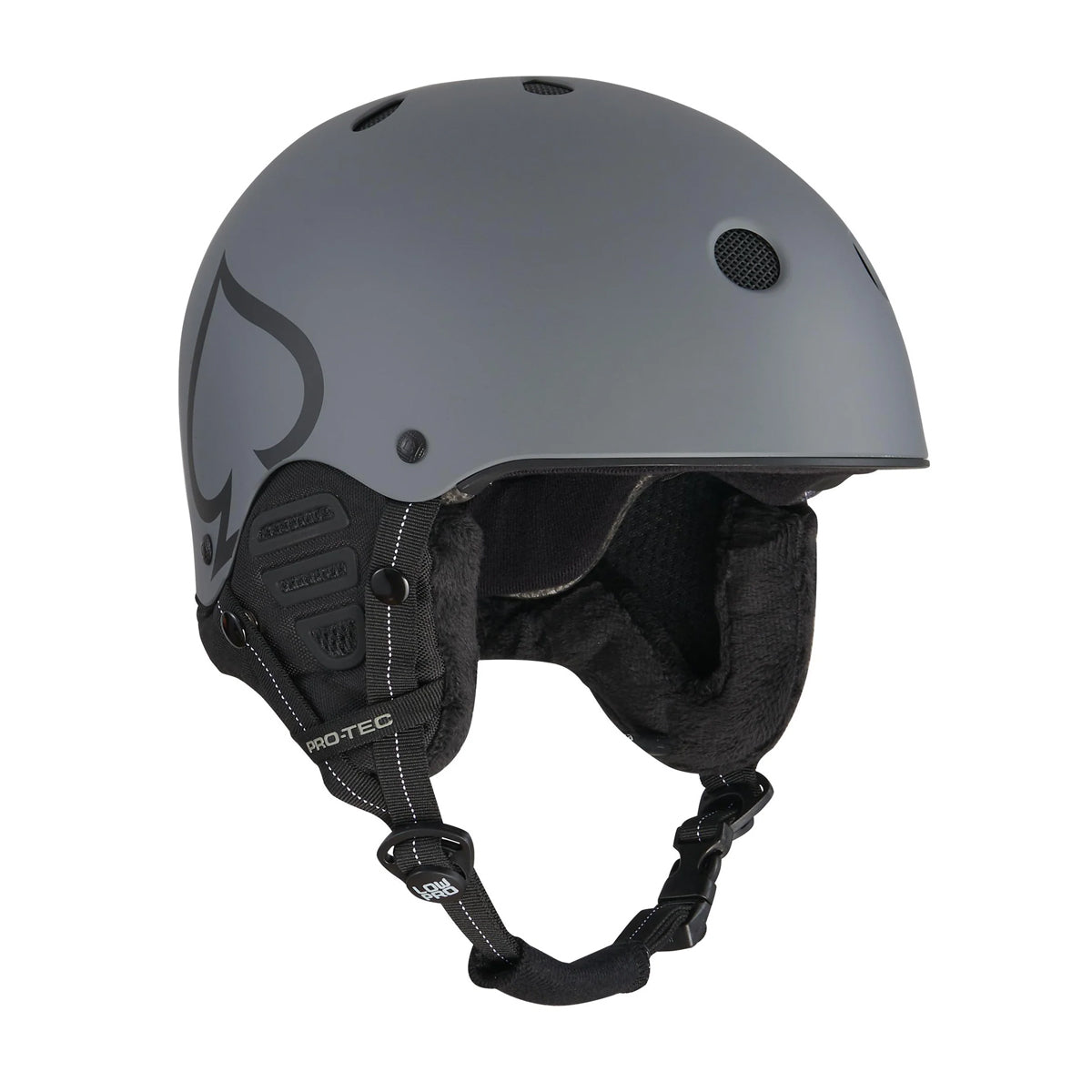 Casco de Snowboard PRO-TEC Low Pro Helmet - Grey Matte