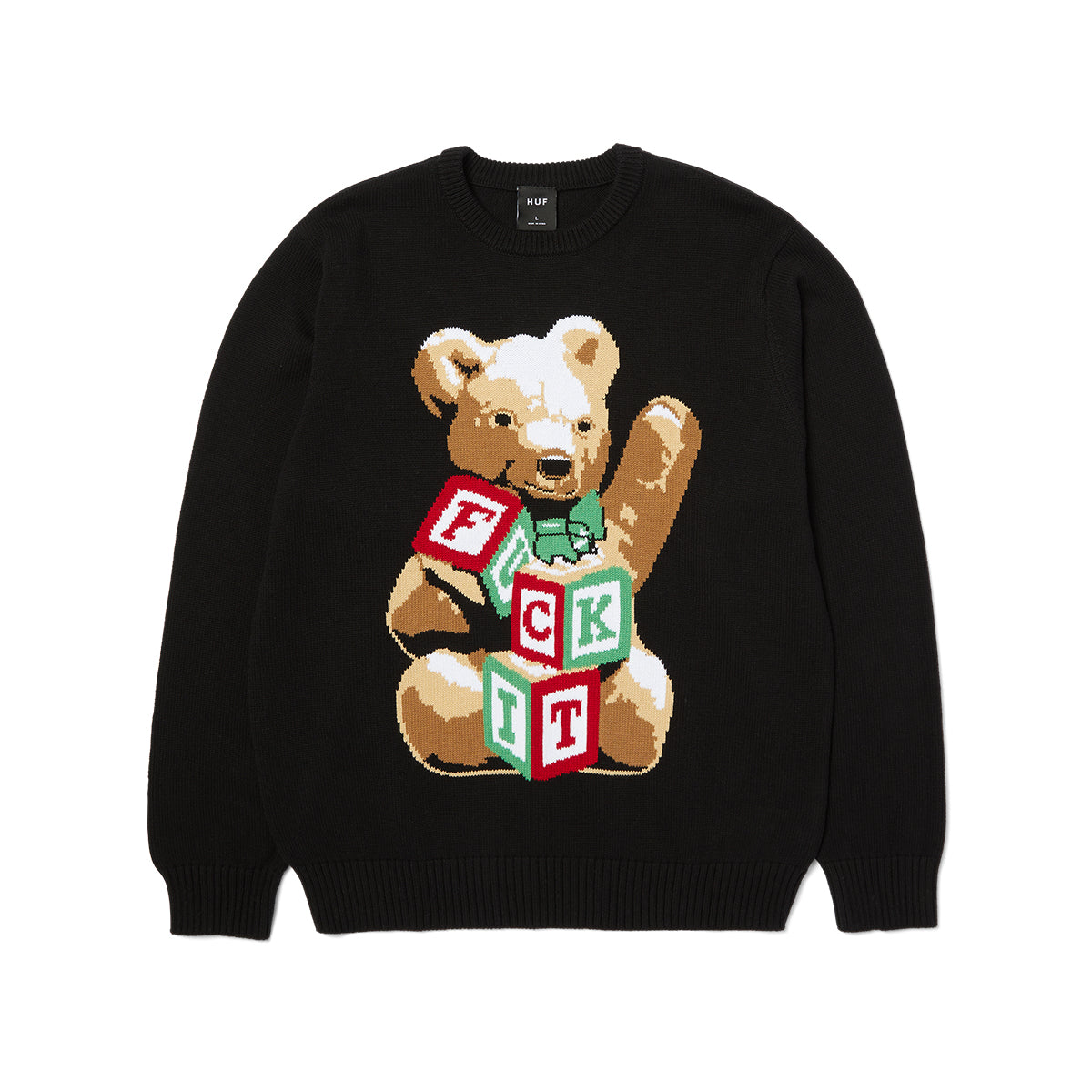 ChalecoHUFGiftBearIntarsiaBlack.jpg