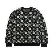Chaleco HUF Arctic Plantlife Crewneck Black